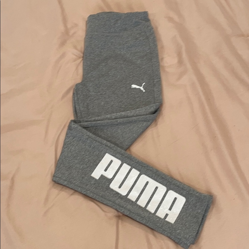 Like New Girls Youth Puma Leggings 🐾 Size 7/8